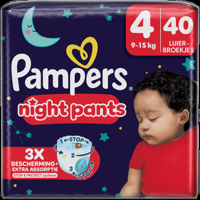 Pampers Night Pants Maat 4, 40 luierbroekjes bij Jumbo