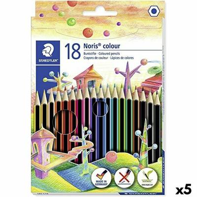 Kleurpotloden Staedtler Noris Colour Wopex Set Multicolour (5 Stuks)