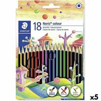 Kleurpotloden Staedtler Noris Colour Wopex Set Multicolour (5 Stuks)