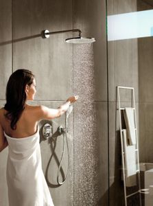 Hansgrohe Ecostat S afbouwdeel Inbouwthermostaat met Stop- en Omstelkraan Chroom