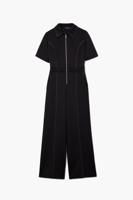 Lange overall met stiksels - BLACK - L