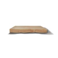 Wastafelblad Gliss Design Massief Hout Zonder Boomschors 140 cm Natuurlijke Olie - thumbnail