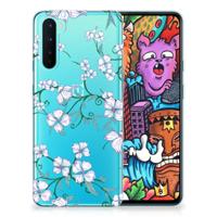 OnePlus Nord Uniek | TPU Case | Blossom White