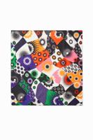 Vierkante sjaal met patch - MATERIAL FINISHES - U