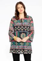 Yoek Tuniek BOHO | Zwart | Maat 54/56
