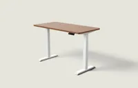Desktronic HomeOne bureau Wit / Walnoot / 140x70 cm