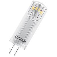 OSRAM HOMELIGHTING 4058075758025 LED-lamp Energielabel F (A - G) G4 Speciale vorm 1.8 W = 20 W Warmwit (Ø x h) 13 mm x 13 mm 5 stuk(s) - thumbnail