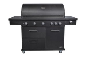 Boretti Imperatore Nero 5B Barbecue Verrijdbaar Gas Zwart 30300 W