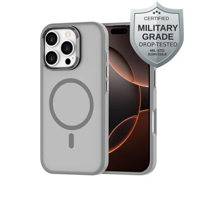 Just in CaseMilitary Grade Case MagSafe voor Apple iPhone 16 Pro Telefoonhoesje Grijs