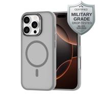 Just in Case Military Grade Case MagSafe voor Apple iPhone 16 Pro Telefoonhoesje Grijs