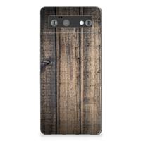 Google Pixel 6 | Bumper Hoesje | Steigerhout