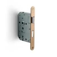 Formani BASICS LBLA-N56 deurslot sleutel afgerond PVD Licht Brons