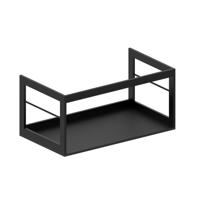 Wastafel Frame Sapho Pura 82x46 cm Mat Zwart