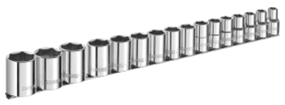 Expert by Facom doppenset 1/2" 6-kant | metrisch | 16-delig | E032902 - E032902