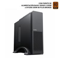 ATX Semi-toren BehuizingCoolBox COO-PCT313-BZ Zwart