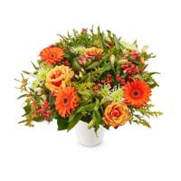Bloemen - Boeket Oranje - Groot