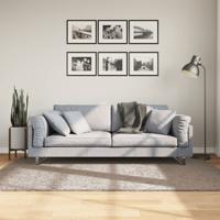 VidaXL Vloerkleed pamplona shaggy hoogpolig modern 140x200 cm beige