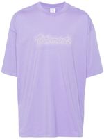 VETEMENTS t-shirt en coton à détails de clous - Violet