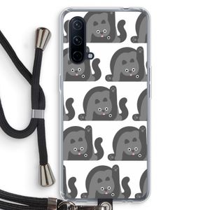 Cats: OnePlus Nord CE 5G Transparant Hoesje met koord