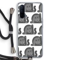 Cats: OnePlus Nord CE 5G Transparant Hoesje met koord