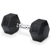 ZEUZ Hexa Dumbbell 1 Stuk 12,5 KG – Hexagon Gewichten – Crossfit, Fitness & Krachttraining - thumbnail