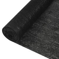 VidaXL Privacynet 195 g/m² 1x10 m hdpe zwart