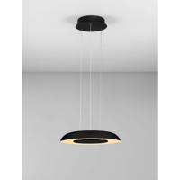 Lyora Moderne hanglampEpos Ø 40cm zwart met wit - 9345709