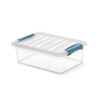 Multi-functionele Kist Domopak Living Katla Transparant Polypropyleen 4 L (29 x 19 x 10,5 cm)