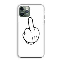 Middle finger white: iPhone 11 Pro Tough Case Middle finger white: iPhone 11 Pro Tough Case