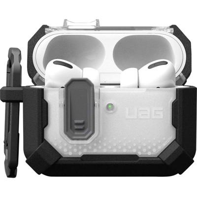 Urban Armor Gear Plasma Beschermhoes voor oplaadcase Geschikt voor (koptelefoon): In Ear koptelefoon Zwart, Transparant