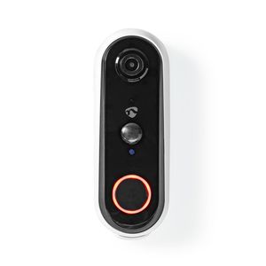 Nedis SmartLife Videodeurbel | Wi-Fi | Batterij Gevoed | HD 720p | Cloud Opslag (optioneel) / microSD (niet inbegrepen) | IP54 | Met bewegingssensor |
