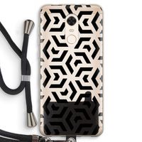 Crazy pattern: Xiaomi Redmi 5 Transparant Hoesje met koord
