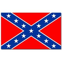 Vlag Zuidelijke Verenigde Staten - 90 x 150 cm - Zuidelijke Vlag - Confederate Flag