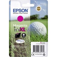 Epson Golf ball Singlepack Magenta 34XL DURABrite Ultra Ink - thumbnail