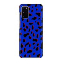 Blue Leopard: Volledig geprint Samsung Galaxy S20 Plus Hoesje