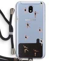 Dancing #1: Samsung Galaxy J5 (2017) Transparant Hoesje met koord