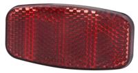 Spanninga reflector bagagedrager 80mm rood
