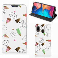 Samsung Galaxy A30 Flip Style Cover IJsjes - thumbnail