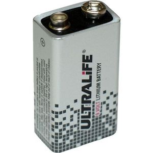 Ultralife Long Life Lithium 9V Wegwerpbatterij Nikkel-oxyhydroxide (NiOx)