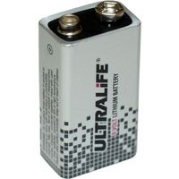 Ultralife Long Life Lithium 9V Wegwerpbatterij Nikkel-oxyhydroxide (NiOx) - thumbnail