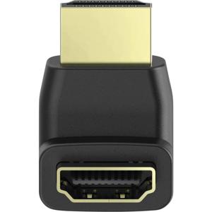 Hama 00205164 tussenstuk voor kabels HDMI Type A (Standard) HDMI Type A (Standaard) Zwart