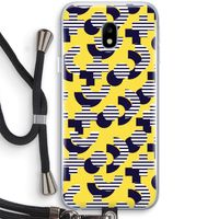 8-bit N°3: Samsung Galaxy J3 (2017) Transparant Hoesje met koord