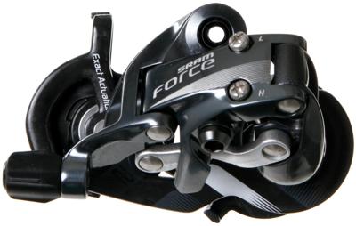 SRAM rear derail."force 22" 11-sp short cage