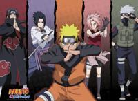 Poster Naruto Shippuden Shippuden Group nr 1 52x38cm