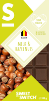 Sweet-Switch Milk & Hazelnuts Chocolate - thumbnail
