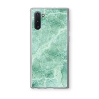 Groen marmer: Samsung Galaxy Note 10 Transparant Hoesje Groen marmer: Samsung Galaxy Note 10 Transparant Hoesje