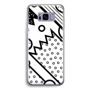 Pop Art #4: Samsung Galaxy S8 Transparant Hoesje