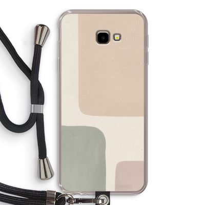 Geo #7: Samsung Galaxy J4 Plus Transparant Hoesje met koord