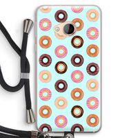 Donuts: HTC U Play Transparant Hoesje met koord