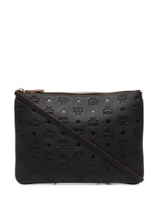 MCM pochette à motif monogrammé - Noir